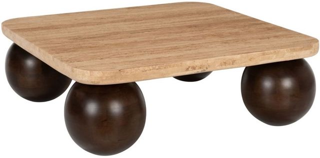 Zuo® Modern Camakit Natural/Brown Coffee Table -0