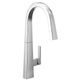Moen® Nio Chrome One-Handle High Arc Pulldown Kitchen Faucet-1