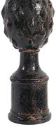 A & B Home Black Tall Finial -1