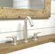Hansgrohe Logis Brushed Nickel Widespread Faucet 150 with Pop-Up Drain-1