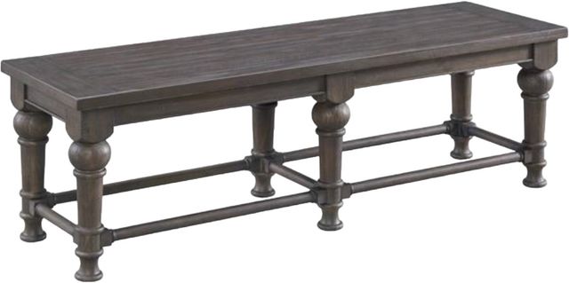 Riverside Furniture Harper Matte Black Dining Bench-0