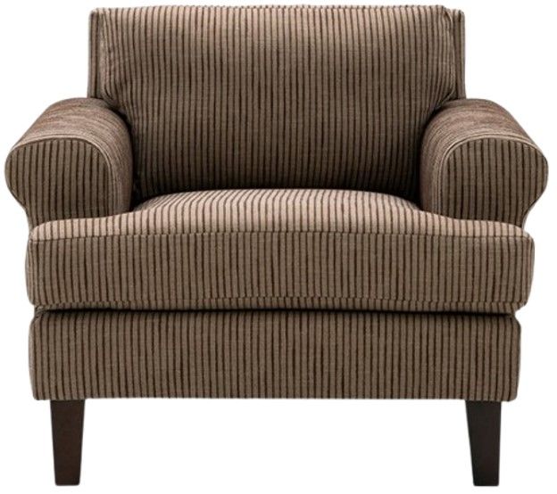 Best® Home Furnishings Customizable Lumira Club Chair with Espresso Legs-1