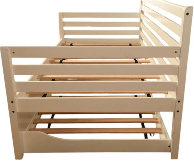 Kodiak Furniture Boho White Twin Daybed with Trundle-3