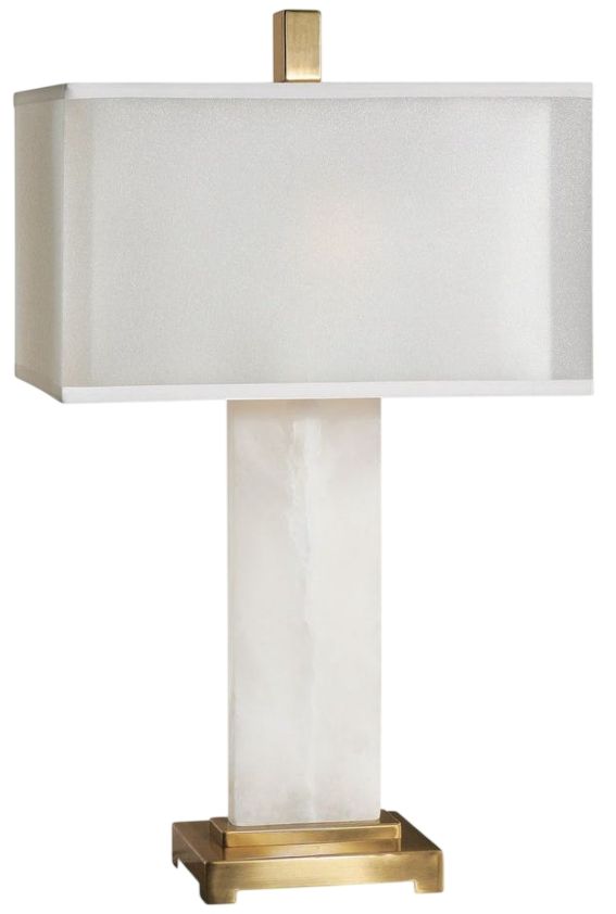Uttermost® Athanas White Table Lamp-0