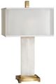 Uttermost® Athanas White Table Lamp-0