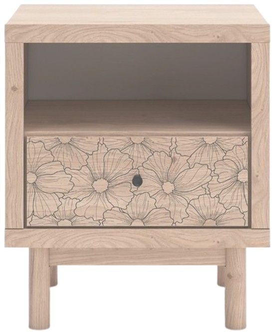 Signature Design by Ashley® Arloster Tan Nightstand-1