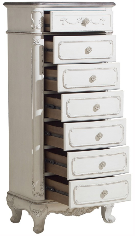 Mazin Furniture Cinderella White Youth Chest-2