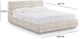 TOV Furniture Isla Cream Jacquard Pattern Queen Upholstered Panel Bed-2