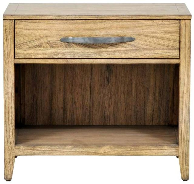 Napa Furniture Design Belgium Brown 1-Drawer Nightstand-1