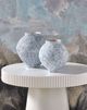 Currey & Company Harlow White Accent Table-3