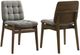 Coaster® Redbridge 2-Piece Gray/Walnut Dining Side Chair Set-0