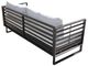 VIG Furniture Renava Wharf 4-Piece Black/Gray Outdoor Sofa Set-4