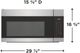 Frigidaire 30" 1.8 Cu. Ft. Stainless Steel Over the Range Microwave-3