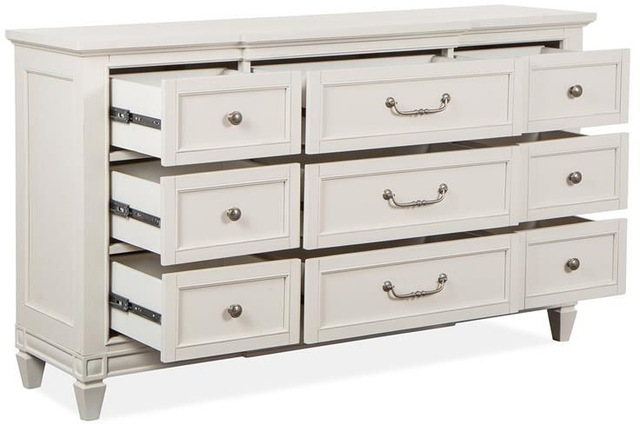 Magnussen Home® Willowbrook Egg Shell White Dresser-2