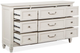 Magnussen Home® Willowbrook Egg Shell White Dresser-2
