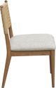 Modus Furniture Langley Cabin Glow/Sweater Woven Back Side Chair-3