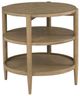 Fairfield® Maxwell Sunlit Oak Round End Table-0