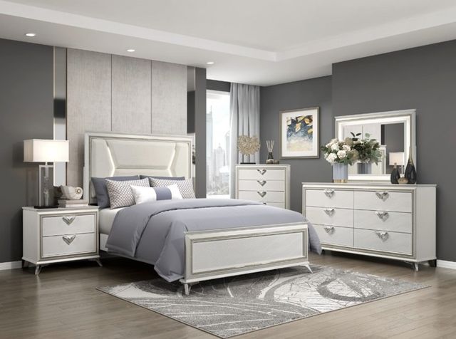 Homelegance® Audra Gold/White Chest-1