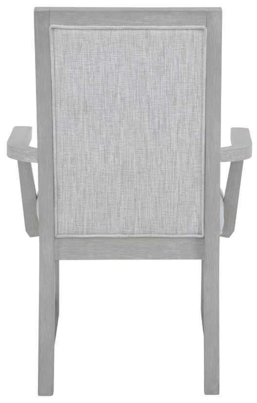 New Classic® Home Furnishings Fiona Mist Gray Dining Arm Chair-4