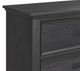 Elements International Hampton Kids Charcoal Dresser -2