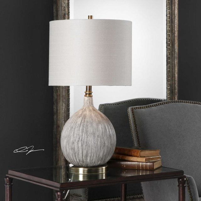Uttermost® Hedera Old Ivory Table Lamp-1