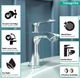 Hansgrohe Metris Chrome Single-Hole Faucet 100 with Pop-Up Drain-3