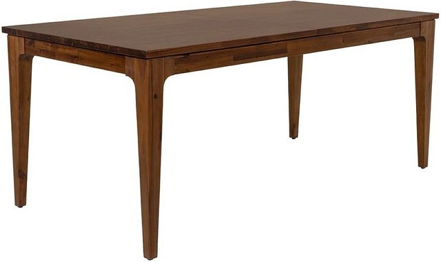 LH Home Allure Brown 102" Extension Dining Table-0