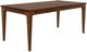 LH Home Allure Brown 102" Extension Dining Table-0