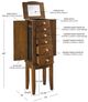 Powell® Meredith Walnut Jewelry Armoire-2