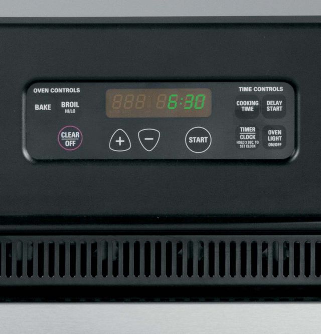 GE® 24" Stainless Steel Electric Built In Single Oven-3