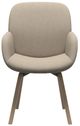 Stressless® by Ekornes® Customizable Bay Large Low Back Dining Arm Chair with Slanted Legs-1