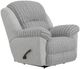 American Wholesale Furniture Shaggy Moonstruck Manual Rocker Recliner-0