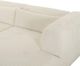 TOV Furniture Tarra 3-Piece Cream Fluffy Oversized Right-Arm Facing Sectional and Chaise-5