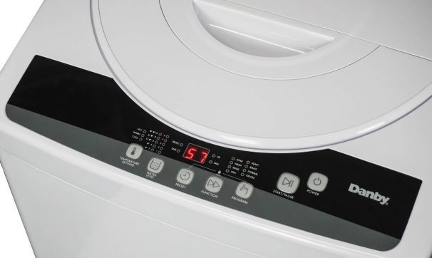 Danby® 1.8 Cu. Ft. Gray Top Load Washer-3