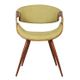 Armen Living Butterfly Green Dining Chair-2