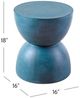 Bassett Mirror Prince Washed Blue Accent Table-2