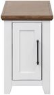 Legends Home Providence Brown/White Chair Side Table-2