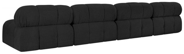 Meridian Furniture Ames 4-Piece Black Modular Sofa-3