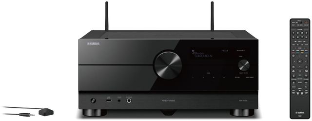 Yamaha RX-A8A Black Aventage 11.2 Channel AV Receiver-2