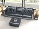Jackson Furniture Remington 4-Piece Slate Small Spaced Sectional with Ottoman-1