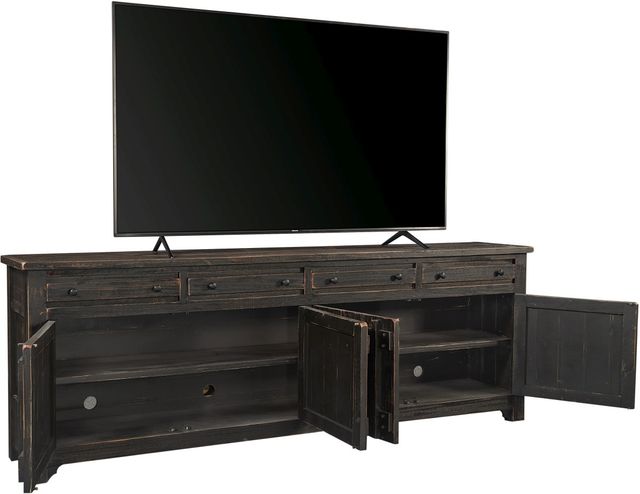 aspenhome® Reeds Farm Weathered Black 97" Console-0