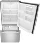 Amana® 22.07 Cu. Ft. Stainless Steel Bottom Freezer Refrigerator-1