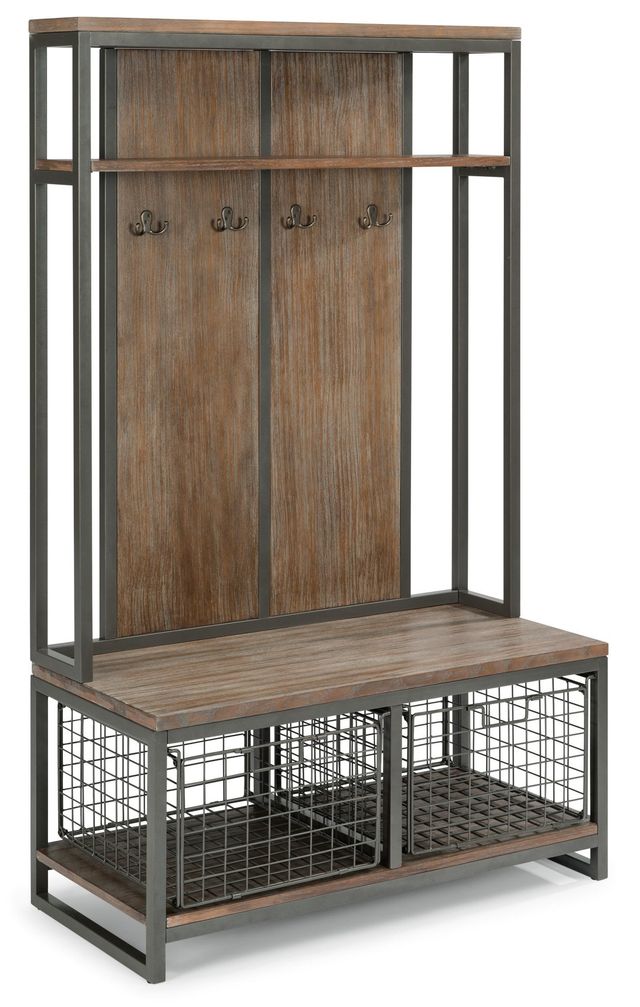 homestyles® Barnside Gray Hall Tree-1