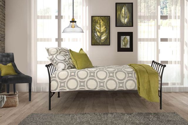 HH2 Home Midland Black Sparkle Twin Youth Daybed-0