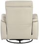Homelegance® Hadley Taupe Leather Manual Swivel Glider Reclining Chair-4