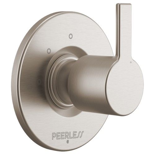 Peerless Flute™ Brushed Nickel In-wall Diverter Trim-0