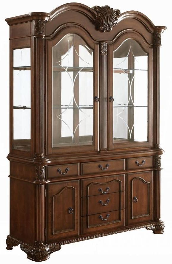 ACME Furniture Chateau De Ville Cherry Buffet with Hutch-0