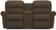 La-Z-Boy® Briggs Mocha Power Reclining Loveseat with Console-0