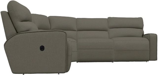 La-Z-Boy® Maddox Smoke Reclining Sectional with Custom Layout Options-2