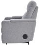 Signature Design by Ashley® Pineland Pewter Power Glider Recliner with Audio System-5